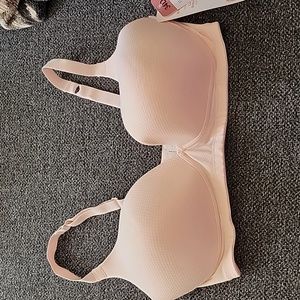 Simple perfect by Warner's wire free bra sz 34D